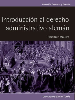 cover image of Introducción al derecho administrativo alemán